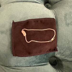 Mignon Faget Sterling Silver Red Bean Bracelet